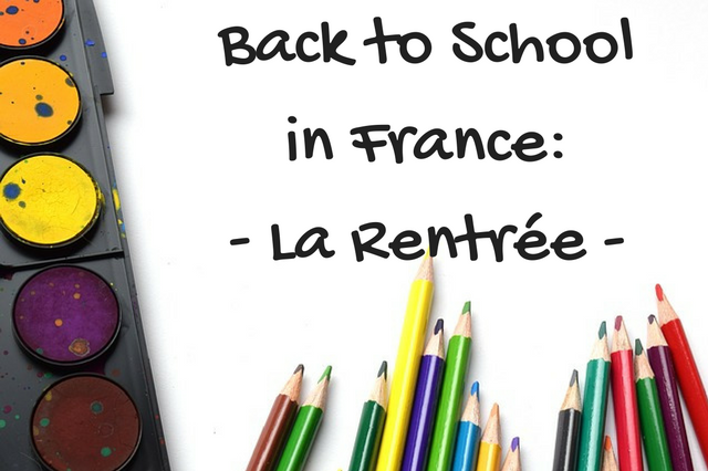 C est La Rentr e Back to School in France Eco Gites of Lenault